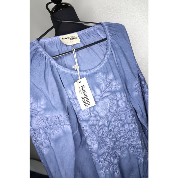savanna jane blouses size L - Picture 4 of 6